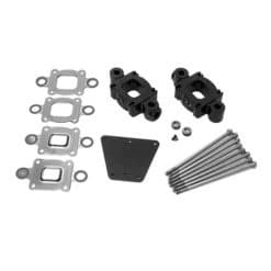 Kit Complet Collecteurs 84612+ Coudes 84309 + Rehausses 65995 Mercruiser - 4.3L V6 - 2002 et + - (Joint sec / dry)