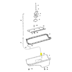 REC3852045 - Joint torique - Embase SX / SX-M / SX-C / DP-SM / DP / DPS - Mercruiser 25-62704 / Volvo Penta 3852045 / OMC 303067