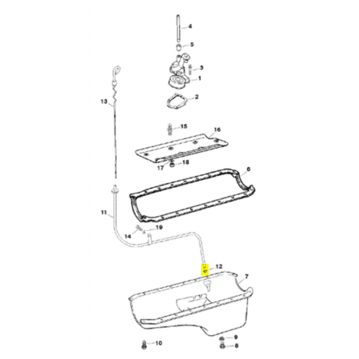 REC3852045 - Joint torique - Embase SX / SX-M / SX-C / DP-SM / DP / DPS - Mercruiser 25-62704 / Volvo Penta 3852045 / OMC 303067