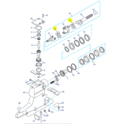 REC865496A02 - Croisillon de cardan - Embase ALPHA ONE GEN 2 - Mercruiser 865496A02