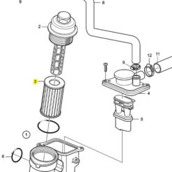 REC8692305 - Filtre à huile Volvo Penta 8692305