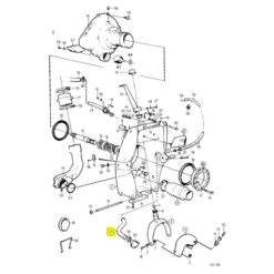 REC875822 - Durite eau - Embase AQ / DP / PT / SP-A / 285A - Volvo Penta 875822