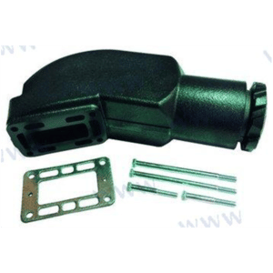 REC856891 - Coude d'échappement Volvo Penta - GM 350 CID – V8 – 5.0L - 5.7L - (Joint humide / wet)