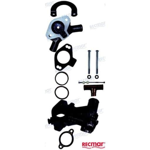 REC87290A23 - Kit boitier de thermostat Mercruiser V6 et V8