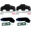 Kit Complet Collecteurs HOT20997+ Coudes MAR018 - Indmar - GM V8 5.0L et 5.7L (Joint humide / wet)