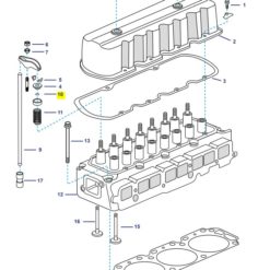 REC26-34217 - Joint de queue de soupape - Mercruiser 26-34217 / Volvo Penta 3854956