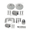 TENKITBRAVOIII-04 - Kit anodes - BRAVO III - ZINC - Mercruiser 888761Q02 - (2004)