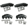 Kit Complet Collecteurs 91-81 + Coudes MAR018 FORD / INDMAR - V8 GM 305 5.0L/350 5.7L et 302 5.0L/351 5.8L CID - (Joint humide / wet)