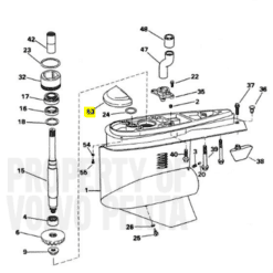 RECKITVSXAL - Kit anode - Aluminium - Embase SX - Volvo Penta