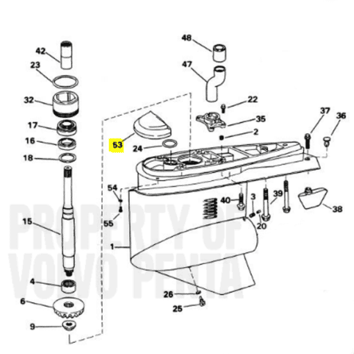 RECKITVSXAL - Kit anode - Aluminium - Embase SX - Volvo Penta