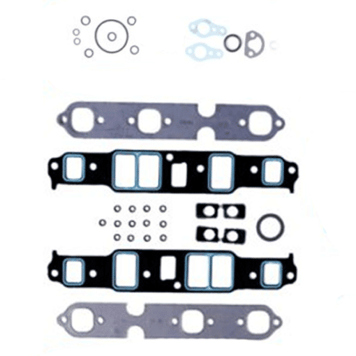 Moteur Marin reconditionné - GM 4.3L V6 - 262 CID - NON VORTEC - TYPE GM262-LIT -1992 à 1999 - Carter inferieur / de distribution / caches culbuteurs