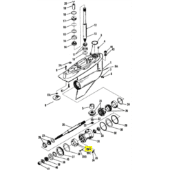 TEN00828 - Anode - ZINC - Embase BRAVO 1 - Mercruiser 806188