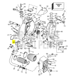 CM3854130 - Anode Martyr - Zinc - Embase SX - Volvo Penta 3854130