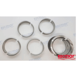 REC13013 - Kit coussinet vilebrequin - GM V6 et V8 - Cote réparation 0.10 (0,25mm) - Mercruiser 23-818467 / Volvo Penta 856342