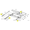 RM3853424 - Rondelle axe vérin - Embase DP et SX - Volvo Penta 3853424 / OMC 0778271