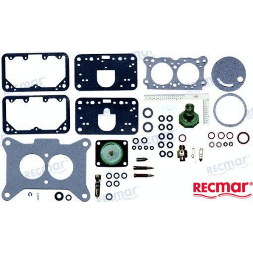 REC1396-4656 - Kit réparation carburateur - HOLLEY - 2 BBL - FORD 5.0L et 5.8L - Mercruiser 1396-4656 / Volvo Penta 3854020 / OMC 0982537