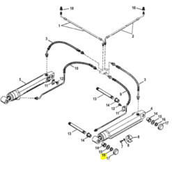 REC53-815949 - Clip axe vérin de trim - Embase ALPHA ONE GEN 2 - Mercruiser 53-815949