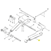 REC98703A3 - Vérin de trim droit - 395 mm - Embase ALPHA ONE GEN 1 - Mercruiser 98703A3