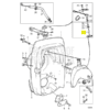 RM852984-4 - Roue dentée trim - Embase DP / SP - Volvo Penta 852984 / OMC 0852984