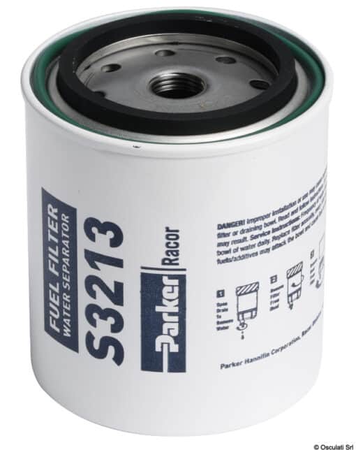 RACS3213 - Cartouche filtre essence pour filtre décanteur - RAC320R-RAC-01 - Mercruiser 35-809097 / Raccor S3213
