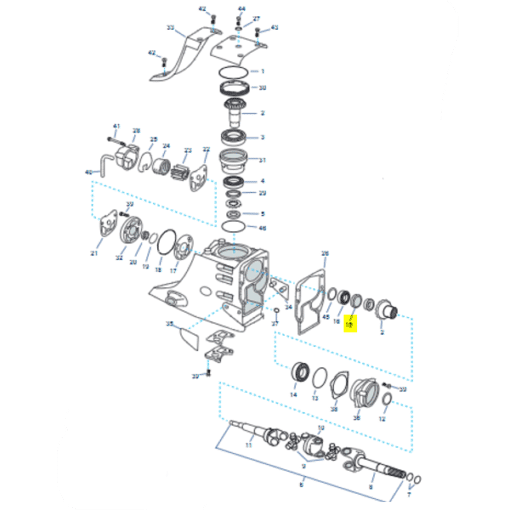 REC911937 - Ecrou - Embase Cobra - OMC 911937