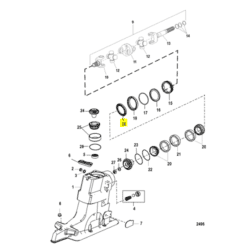 REC26-823894 - Joint spi - Embase ALPHA ONE GEN 1 et 2 - Mercruiser 26-823894