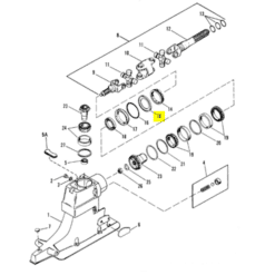 REC35983 - Bague - Embase ALPHA ONE GEN 1 et 2 - Mercruiser 35983