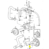 REC3857954 - Talon butée - GM L4 / V6 / V8 - Volvo Penta 3857954 / OMC 0769209