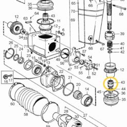 RM3852390 - Roulement double embase Volvo 3852390