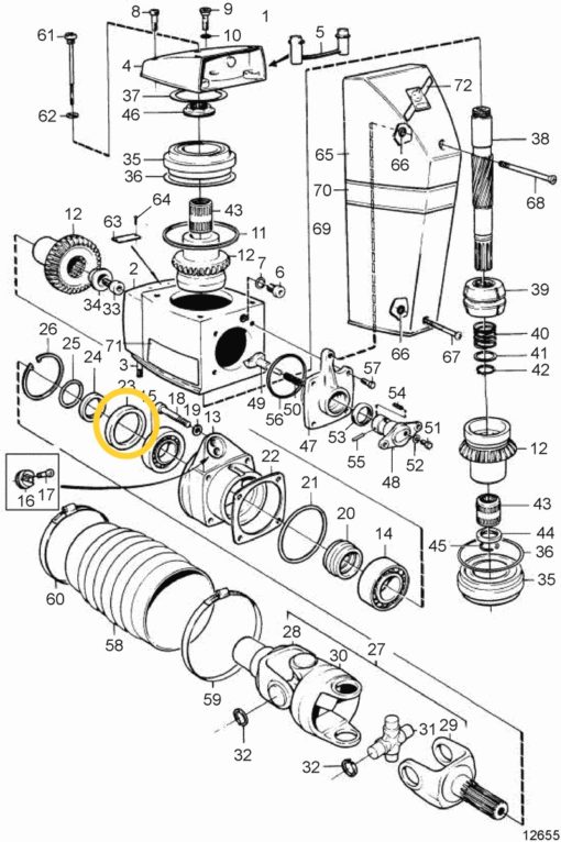 REC839253 - Joint spi volvo 839253 