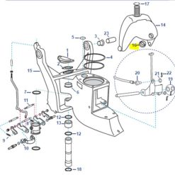 REC853048 - Insert pivot Volvo Penta 853048