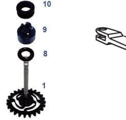 RM977313 - Joint spi Volvo Penta 40 mm - 977313