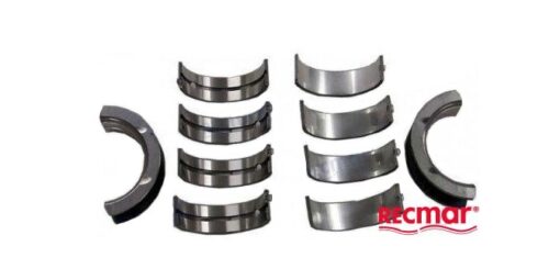 REC13007 - Kit coussinets vilebrequin GM L4 3.0L Côte réparation .010 - Mercruiser 818469001 / Volvo Penta 385673