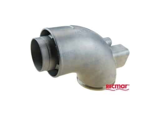 MAR261INOX - Coude échappement Volvo Penta 843217 - 845261