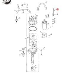 BK-16-90096A1 - Kit support de fils de bougie Mercruiser 16-90096A1