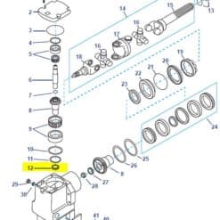 oint spi alpha one gen 1 - Mercruiser 26-965031 REC26-965031 Se monte sur l'arbre vertical  Mercruiser: 26-66302, 26-96503, 26-965031, 56394, 66302, 66302B, 96503, 965031; Bombardier: 0500382, 0508460, 0775422 