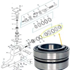 Ensemble roulements Mercruiser alpha one 31-35988A12 Mercruiser: 31-35988A12, 35988A12, 35988A2