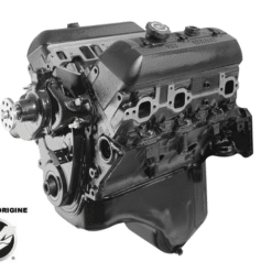 Moteur Marin reconditionné - GM 4.3L V6 - 262 CID - NON VORTEC - TYPE GM262-LIT -1992 à 1999 - Carter inferieur / de distribution / caches culbuteurs et pompe à eau 8M0188292 