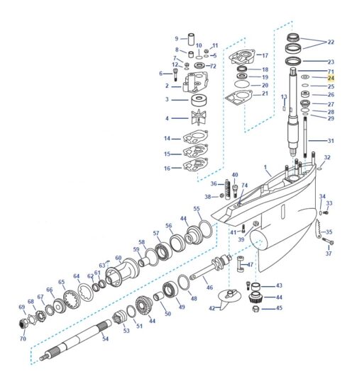 REC8M0042641 - Rondelle Mercruiser 8M0042641
