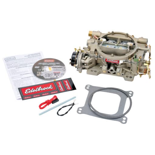 Carburateur marine performer 600 cfm 4 corps,  starter automatique Edelbrock 1409
