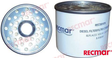 REC3581078 - FILTRE A GO TYPE CAV296 Références originales:  Volvo: 3581078 858201 Perkins: 2656017 26561117 4415122