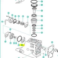 JOINT COUVERCLE POMPE EMBASE OMC COBRA 86-93 911698