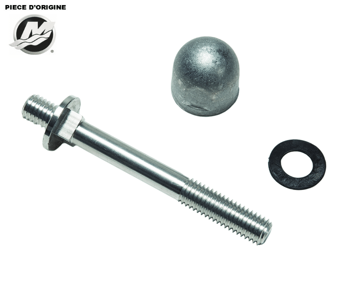 BK-8M0030655 - KIT BOULONS ANODES PLATINE ORIGINAL MERCRUISER ALPHA - 8M0030655
