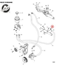 BK-8M0157742 - SONDE PRESSION EAU ORIGINAL MERCRUISER V6 - V8 MPI 8M0157742