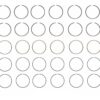 RCK-M10228030 - KIT SEGMENTS .030 V6 4.3L ET V8 5.0L, 5.7L 1996+ - MERCRUISER 8018611 / VOLVO PENTA 21179959